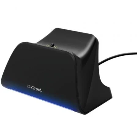 Trust GXT 255 Base de carga rápida para PS5, soporte de carga rápida con indicadores lumínicos, negro Trust GXT 255 Base de carga rápida para PS5, soporte de carga rápida con indicadores lumínicos, negro